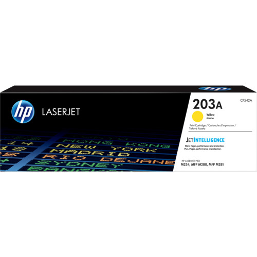 Тонер-картридж/ HP 203A Original Yellow LaserJet Toner Cartridge