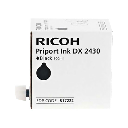 Чернила для дупликатора тип 2430 черные/ RICOH PRIPORT INK DX 2430 BLACK