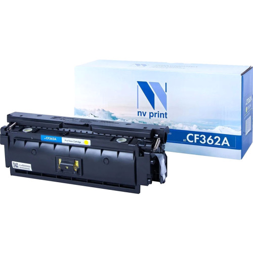 -/ Тонер-картридж NVP NV-CF362A Yellow для HP Color LaserJet M552dn/ M553dn/ M553n/ M553x/ M577dn. M577f/ M577c (5000k)