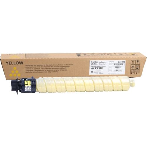 MP C2503 Тонер-картридж  желтый/ MP C2503 PRINT CARTRIDGE YELLOW