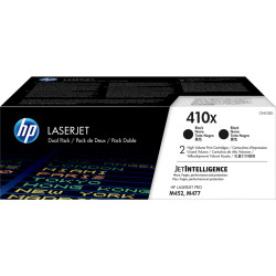 Тонер-картридж набор из 2 шт/ HP 410X 2-pack High Yield Black Original LaserJet Toner Cartridges (CF410XD)