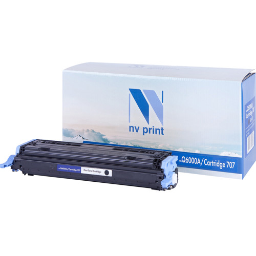 -/ Тонер-картридж NVP NV-Q6000A/NV-707 Black универсальные для HP/Canon Color LaserJet 1600/ 2600n/ 2605/ 2605dn/ 2605dtn/ LBP 5000 i-Sensys Laser Shot/ 5100 (2500k)