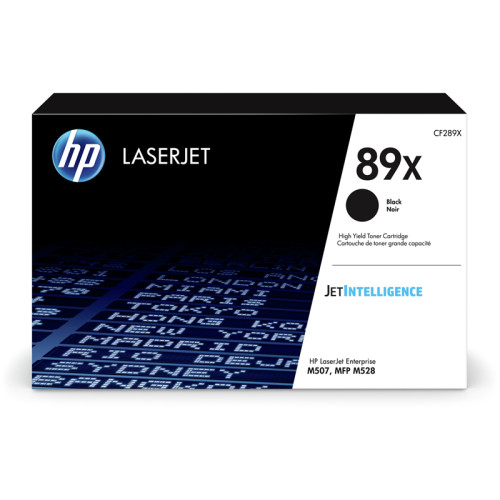 HP 89X Black LaserJet Toner Cartridge