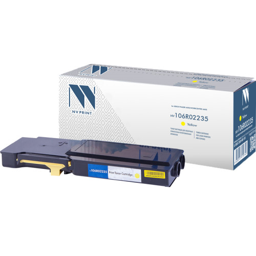 -/ Тонер-картридж NVP NV-106R02235 Yellow для Xerox Phaser 6600/WorkCentre 6605 (6000k)