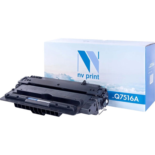 -/ Тонер-картридж NVP NV-Q7516A для HP LaserJet 5200/ 5200L/ 5200dtn/ 5200tn (12000k)