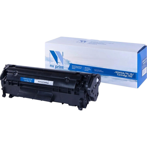 -/ Тонер-картридж NVP NV-Q2612A/NV-FX-10/703 универсальные для HP/Canon LaserJet 3015/ 3030/ 1012/ 1010/ 1015/ 3020/ 1020/ 1022/ 1022N/ 1022NW/ 1018/ 3050/ 3052/ 3055/ 1018/ 3050Z/ Fax L95/ i-Sensys L100/ L120/ L140/ L160/ MF4150/ 4690/ MF 4010/ 4018/ 412