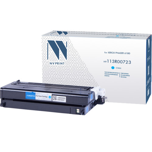 -/ Тонер-картридж NVP NV-113R00723 Cyan для Xerox Phaser 6180 (6000k)