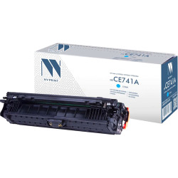 -/ Тонер-картридж NVP NV-CE741A Cyan для HP Color LaserJet CP5225/ CP5225n/ CP5225dn (7300k)