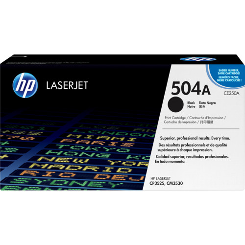 Тонер-картридж/ HP Color LaserJet CE250A Black Print Cartridge