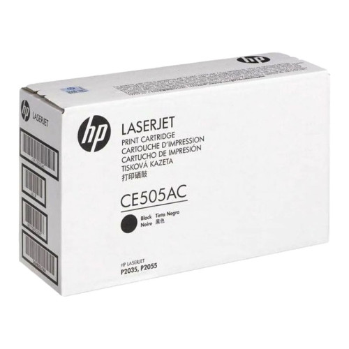 Тонер-картридж/ HP CE505AC Blk Contract LJ Toner Crtg