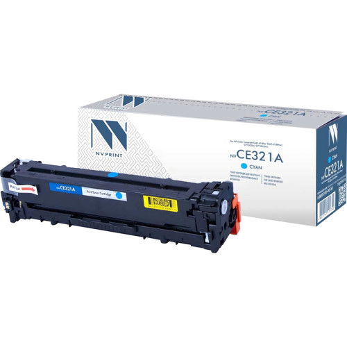 -/ Тонер-картридж NVP NV-CE321A Cyan для HP Color LaserJet CM1415fn/ CM1415fnw/ CP1525n/ CP1525nw (1300k)