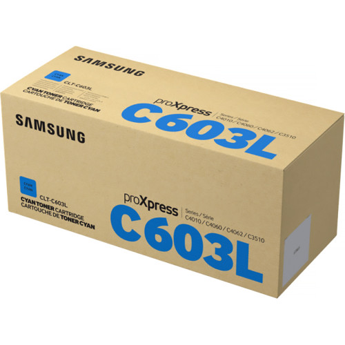 Тонер-картридж/ Samsung CLT-C603L High Yield Cyan Toner Cartridge