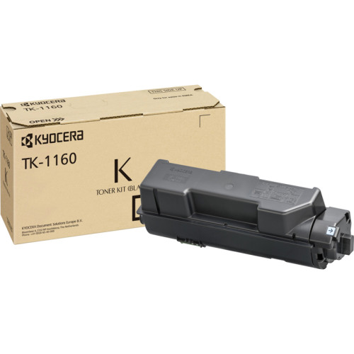 тонер-картридж Kyocera TK-1160/ Тонер-картридж Kyocera TK-1160 7200 стр. для P2040dn/P2040dw