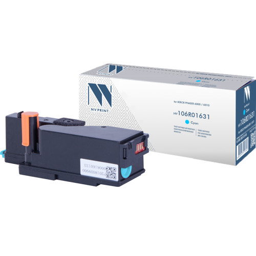 -/ Тонер-картридж NVP NV-106R01631 Cyan для Xerox Phaser 6000 / 6010 (1000k)