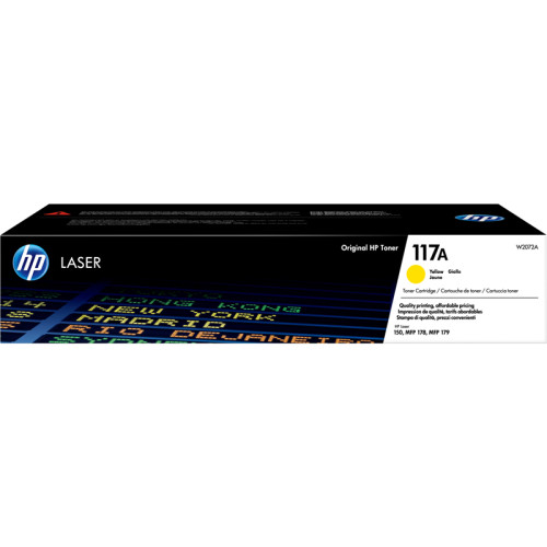 Тонер-картридж/ HP 117A Yellow Original Laser Toner Cartridge