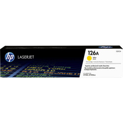 Тонер-картридж/ HP 126A Yellow LaserJet Print Cartridge