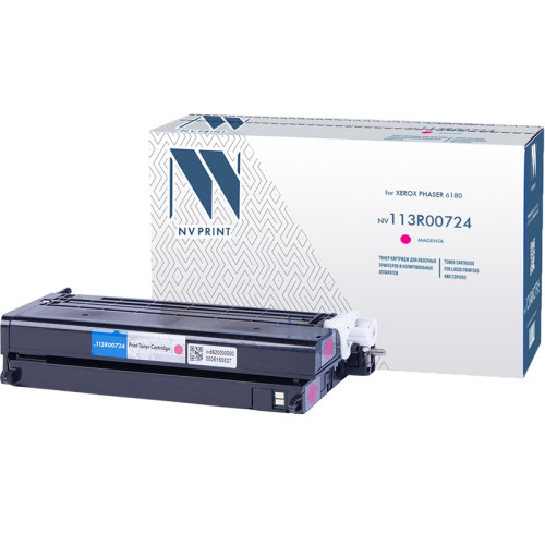 -/ Тонер-картридж NVP NV-113R00724 Magenta для Xerox Phaser 6180 (6000k)