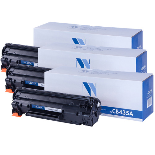 -/ Набор NVP NV-CB435A-SET3 для HP LaserJet P1005/ P1006 (1500k) (3 шт)