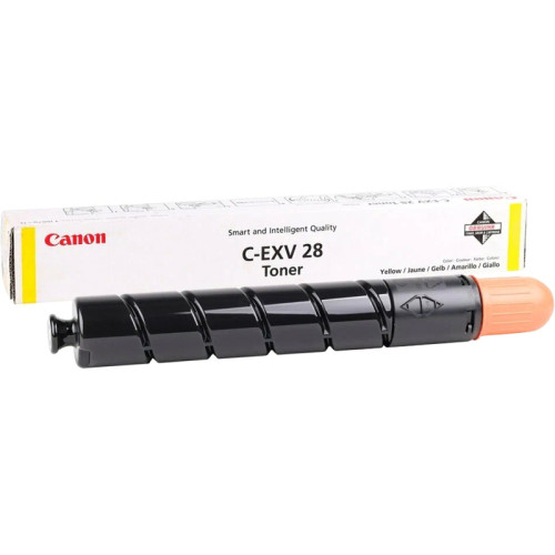 Тонер-картридж/ C-EXV 28 TONER Y EUR