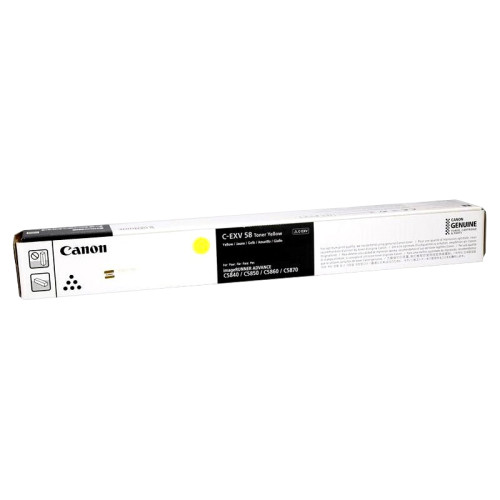 Тонер/ C-EXV 58 Toner Yellow