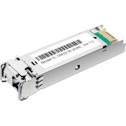 Трансивер/ 1000Base-BX WDM Bi-Directional SFP module, TX: 1310 nm and RX: 1550 nm, 1 LC Simplex port , up to 2 km transmission distance in 9/125 µm SMF