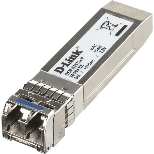 Трансивер/ DEM-S2810LR SFP28 Transceiver, 25GBase-LR, Duplex LC, 1310nm, Single-mode, 10KM