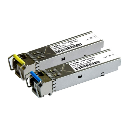 Трансивер/ 330T/3KM WDM SFP Transceiver, 1000Base-BX-D, Simplex SC, TX: 1550nm, RX: 1310nm, Single-mode, 3KM