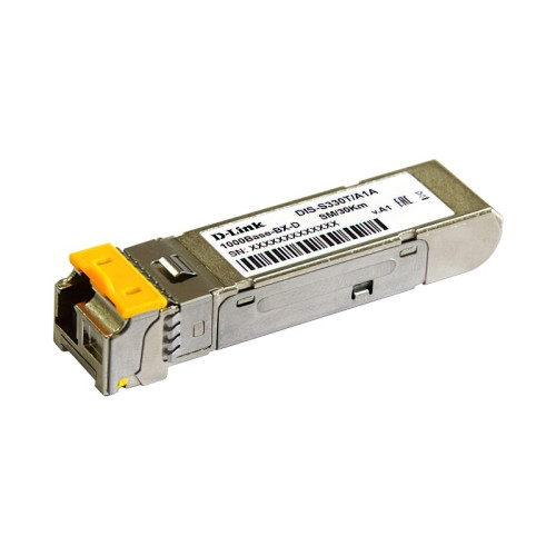 Трансивер/ DIS-S330T Industrial WDM SFP Transceiver, 1000Base-BX-D, Simplex LC, TX: 1550nm, RX: 1310nm, Single-mode, 30KM, - 40° to 85°C