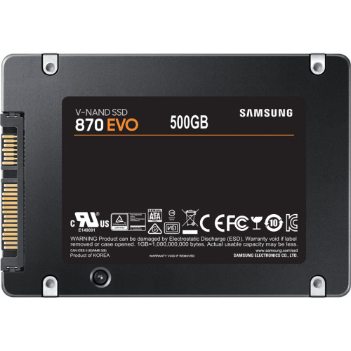 Твердотельные накопители/ Samsung SSD 870 EVO, 500GB, 2.5