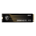 MSI SSD SPATIUM M480 Pro, 1000GB, M.2(22x80mm), NVMe, PCIe 4.0 x4, 3D TLC, R/W 7400/6000, IOPs 750 000/1 000 000, DRAM buffer 1024MB, TBW 700, DWPD 0.38 (5 лет)