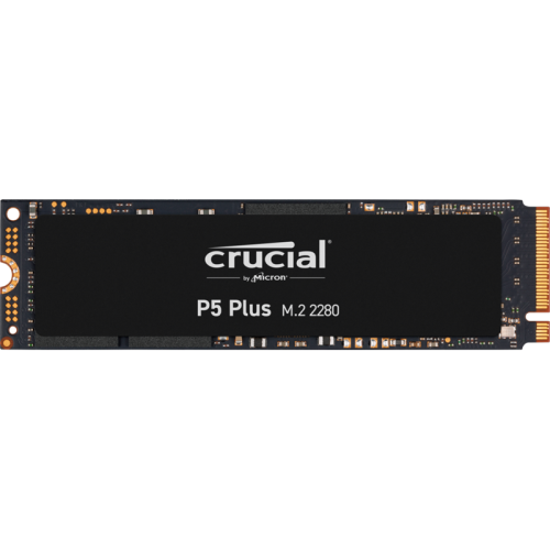 Crucial SSD P5 Plus, 1000GB, M.2(22x80mm), NVMe, PCIe 4.0 x4, 3D TLC, R/W 6600/5000MB/s, IOPs 630 000/700 000, DRAM buffer 1024MB, TBW 600, DWPD 0.3 (12 мес.)