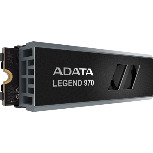 Твердотельный накопитель/ ADATA SSD LEGEND 970, 2000GB, M.2(22x80mm), NVMe 2.0, PCIe 5.0 x4, 3D NAND, R/W 10000/10000MB/s, IOPs 1 400 000/1 400 000, TBW 1400, DWPD 0.38, with Heat Sink (5 лет)