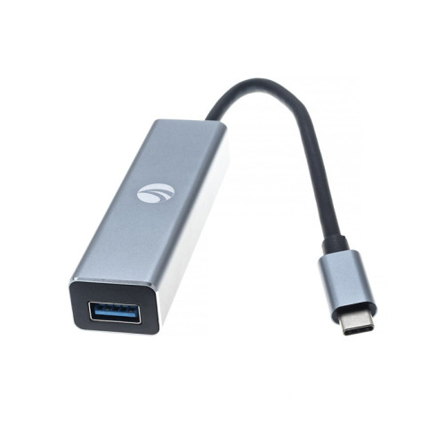 Кабель-концентратор/ Кабель-концентратор USB 3.1 Type-Cm --> 4 port USB3.0(f)  Aluminum Shell VCOM <DH310A>