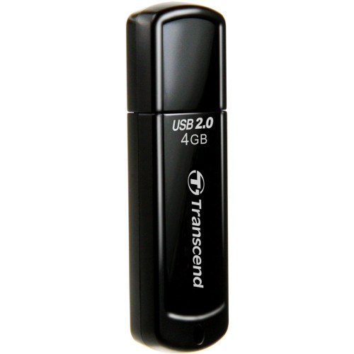 Флеш-накопитель/ Transcend 4GB JetFlash 350 (Black) USB 2.0