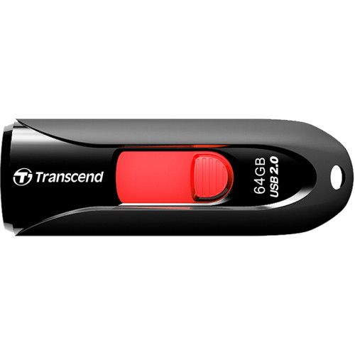 Флеш-накопитель/ Transcend 64GB JetFlash 590, Black