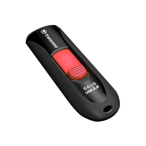 Флеш-накопитель/ Transcend 64GB JetFlash 590, Black