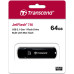 Флеш-накопитель/ Transcend 64GB JETFLASH 750, black