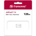 Флеш-накопитель/ Transcend 128GB JetFlash 710S (Silver) USB 3.1 R/W 90/6 MB/s