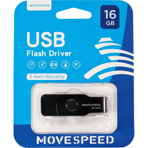 USB2.0 16GB Move Speed М4 черный