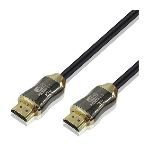 Кабель/ Кабель HDMI 19M/M,ver. 2.1, 8K@60 Hz 2m метал разъемы, нейлоновая оплетка Telecom <TCG300-2M>