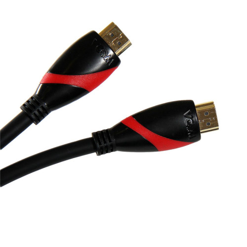 Кабель/ Кабель HDMI 19M/M ver. 2.0 black red, 1.8m VCOM <CG525-R-1.8>