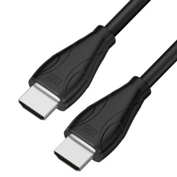 4PH Кабель 2.0m HDMI v2.1 черный, Ultra HD 8K 60Hz, 4K 144Hz, 48 Гбит/с, 3D, 4PH-R90156