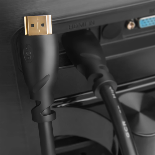 Greenconnect Кабель Premium 1.5m HDMI версия 2.0, HDR Ultra HD 4K60 Hz/ 5K30Hz, 3D, Ethernet 18.0 Гбит/с, OD8.0mm, 28/26 AWG, черный, GCR-51764