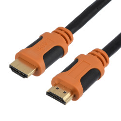 Кабель GoPower HDMI (m)-HDMI (m) 5.0м ПВХ ver.2.0 4K 60Hz черный в пакете (1/70)