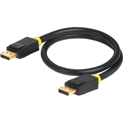 Greenconnect Кабель 1.0m DisplayPort v1.2, 20M/20M, черный, 28/28 AWG, GCR-DP2DP-1.0m