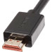 Кабель/ Кабель HDMI---HDMI ver 2.0 угловой коннектор 90град  3м,Telecom <TCG225-3M>