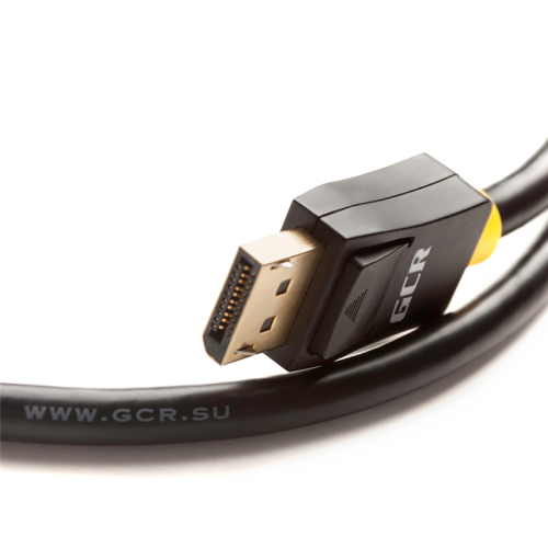 Greenconnect Кабель 1.0m DisplayPort v1.2, 20M/20M, черный, 28/28 AWG, GCR-DP2DP-1.0m