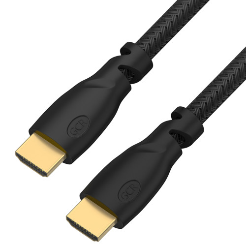 Greenconnect Кабель 1.0m HDMI версия 2.0, HDR 4:2:2, Ultra HD, 4K 60 fps 60Hz/5K*30Hz, 3D, AUDIO, 18.0 Гбит/с, 28/28 AWG, OD7.3mm, тройной экран, черный нейлон, GCR-HM811-1.0m