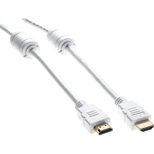 Кабель/ Кабель HDMI 19M/M ver 2.0, 1.8М, белый  Aopen/Qust <ACG711DW-1.8M>