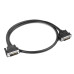 Greenconnect Кабель DVI-D 5.0m, черный, OD 8.5mm, 28/28 AWG, DVI/DVI, 25M/25M, GCR-DM2DMC-5.0m, двойной экран